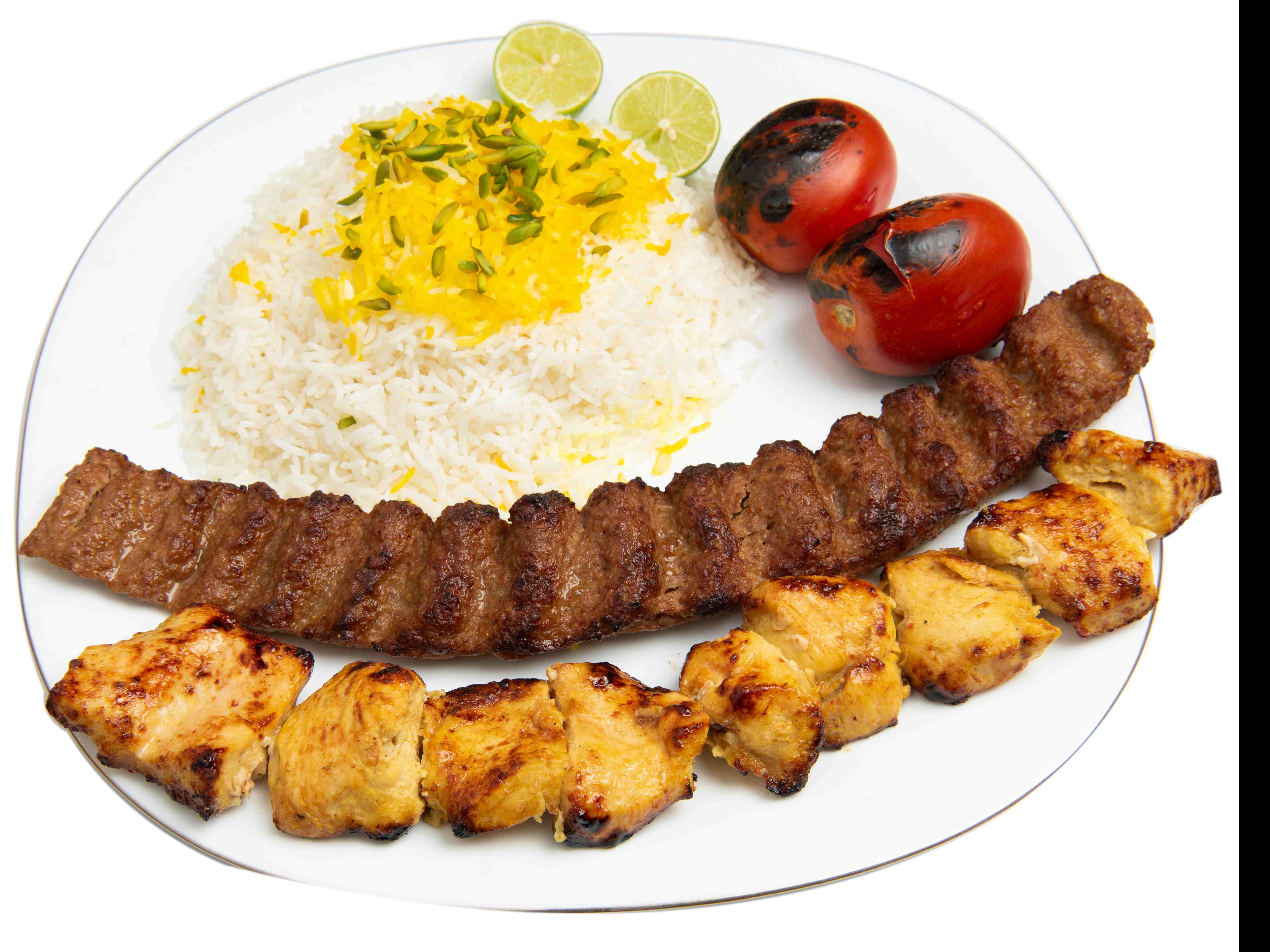 چلو کباب وزیری