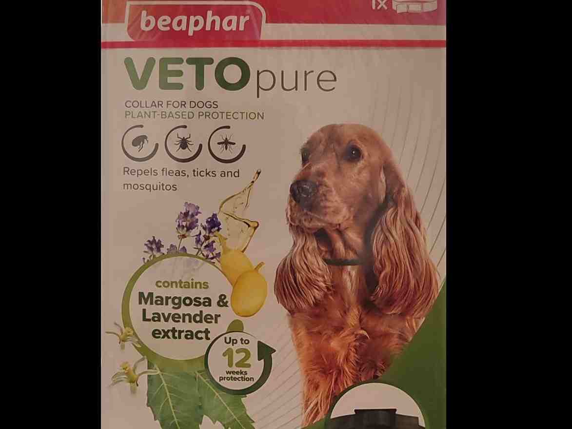 قلاده ضد کک و کنه 65 سانت سگ - Veto pure bio collar dog 65 cm