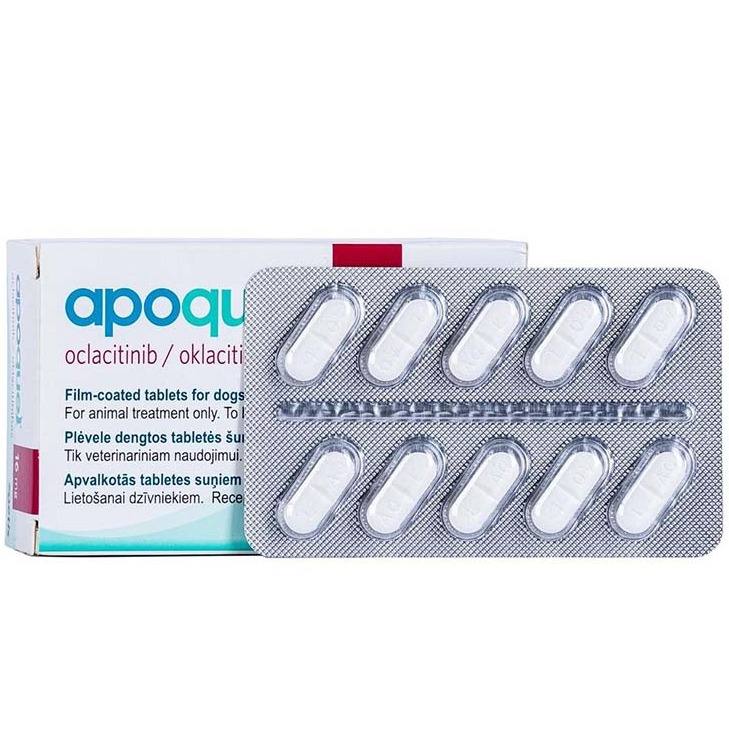 قرص آپوکوئل ورق 10 عددي سفارش ترکيه - Apoquel 16mg