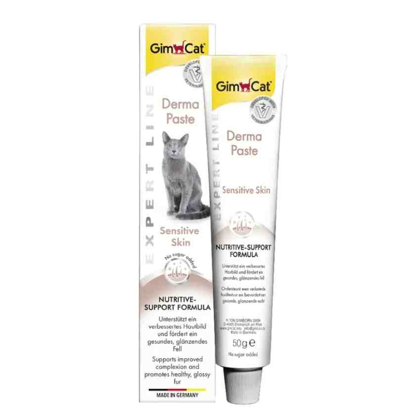 خمیر درما برای پوست های حساس GimCat Derma Paste (Sensitive Skin) 50g