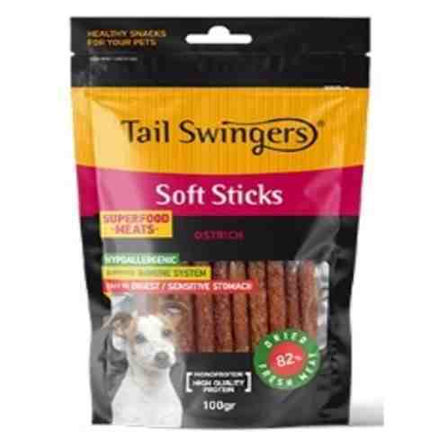مدادی طعم شتر مرغ  Tail swingers Soft Sticks Ostrich 11213