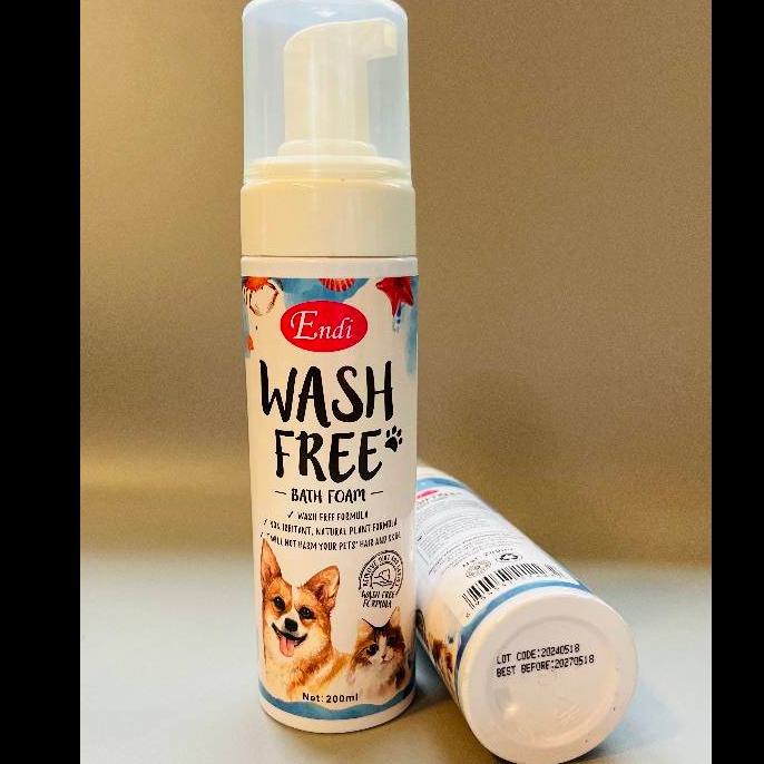 Wash Free Bath Foam shampoo Cat & Dog