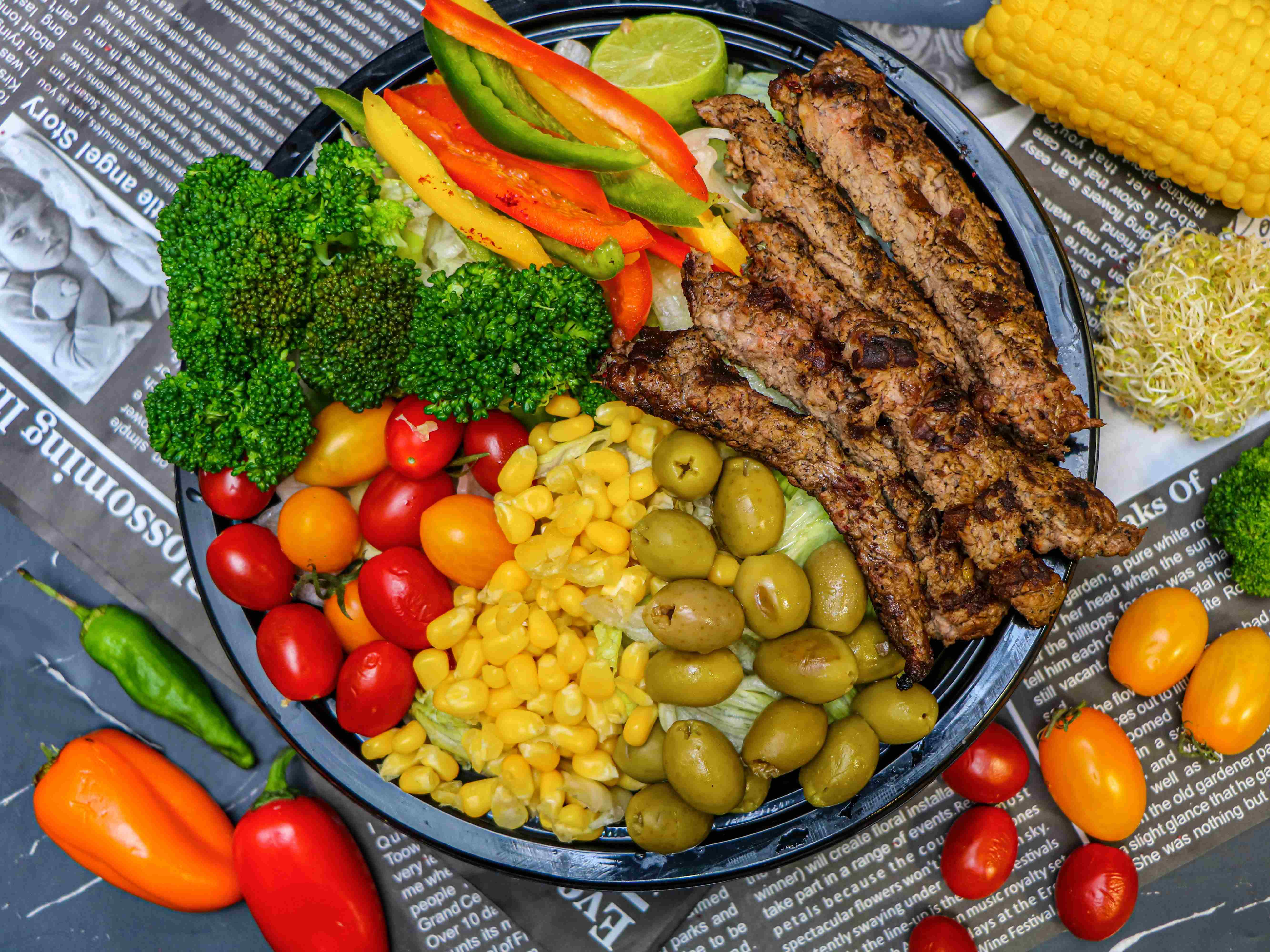 سالاد گوشت ایتالیایی