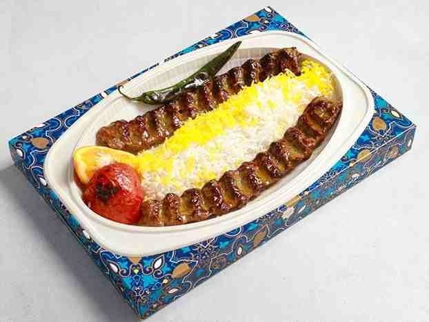 چلو کباب کوبیده ویژه