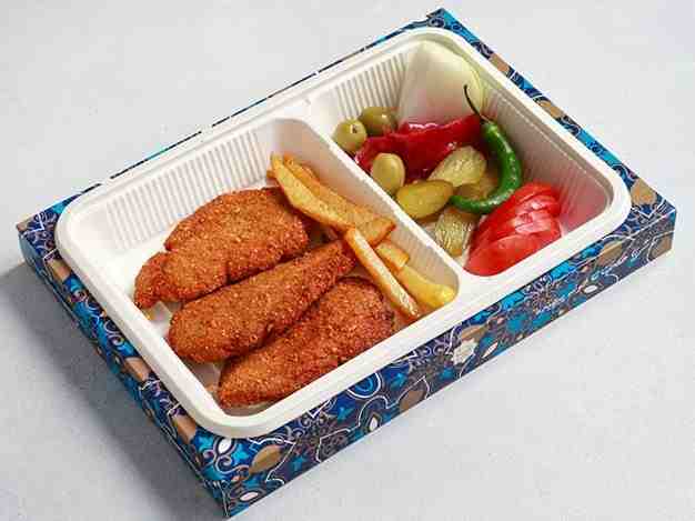 کتلت گوشت با دورچین