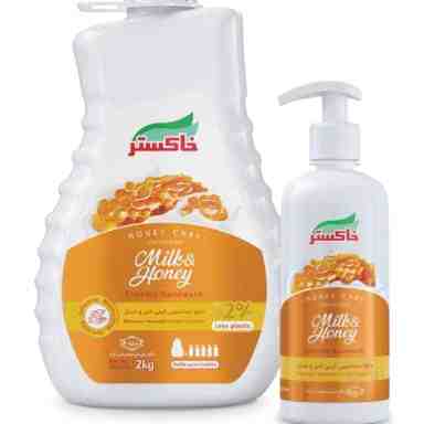 مایع دستشویی کرمی شیر و عسل (360 گرمی)