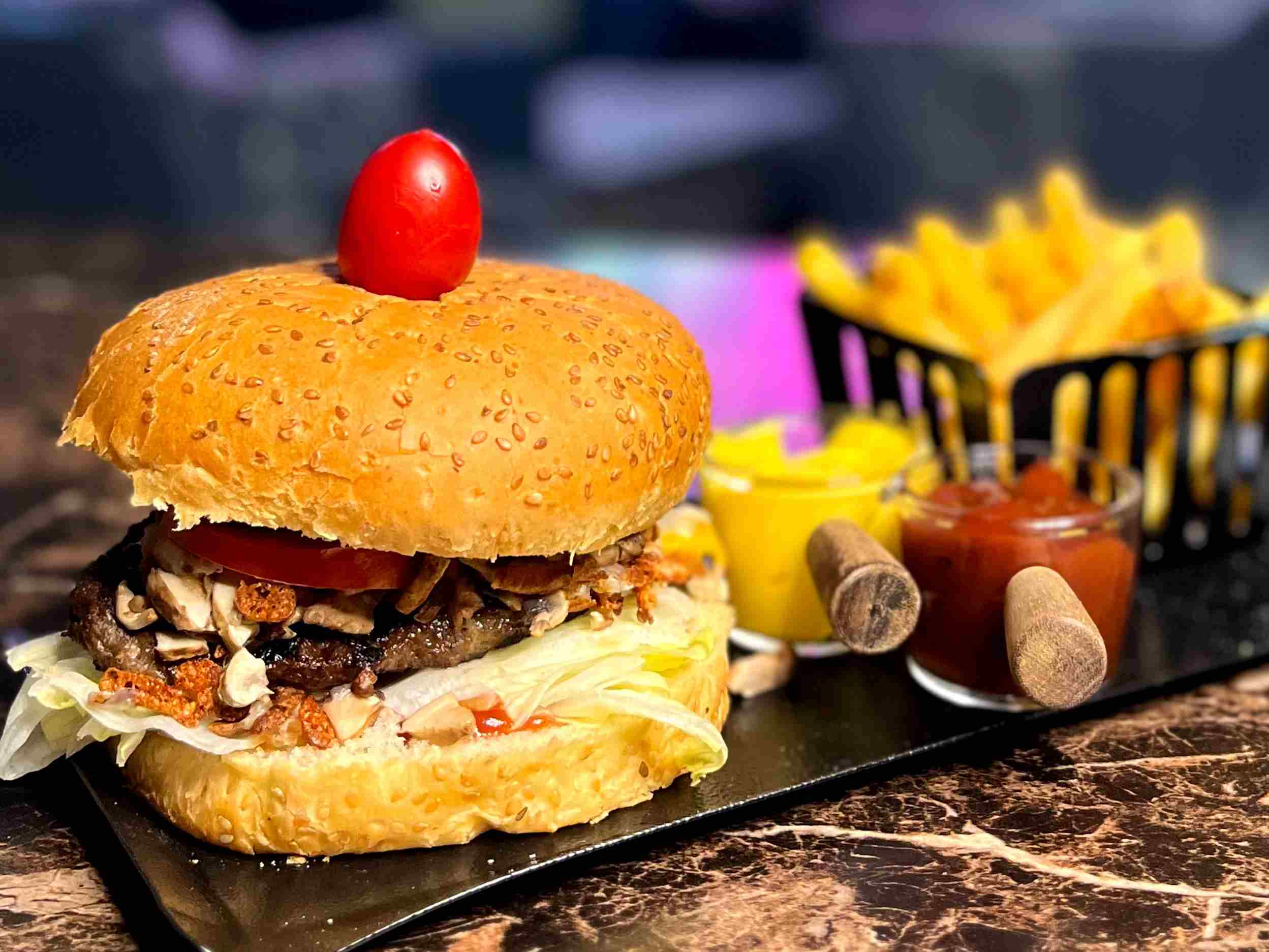 برگر ماشروم