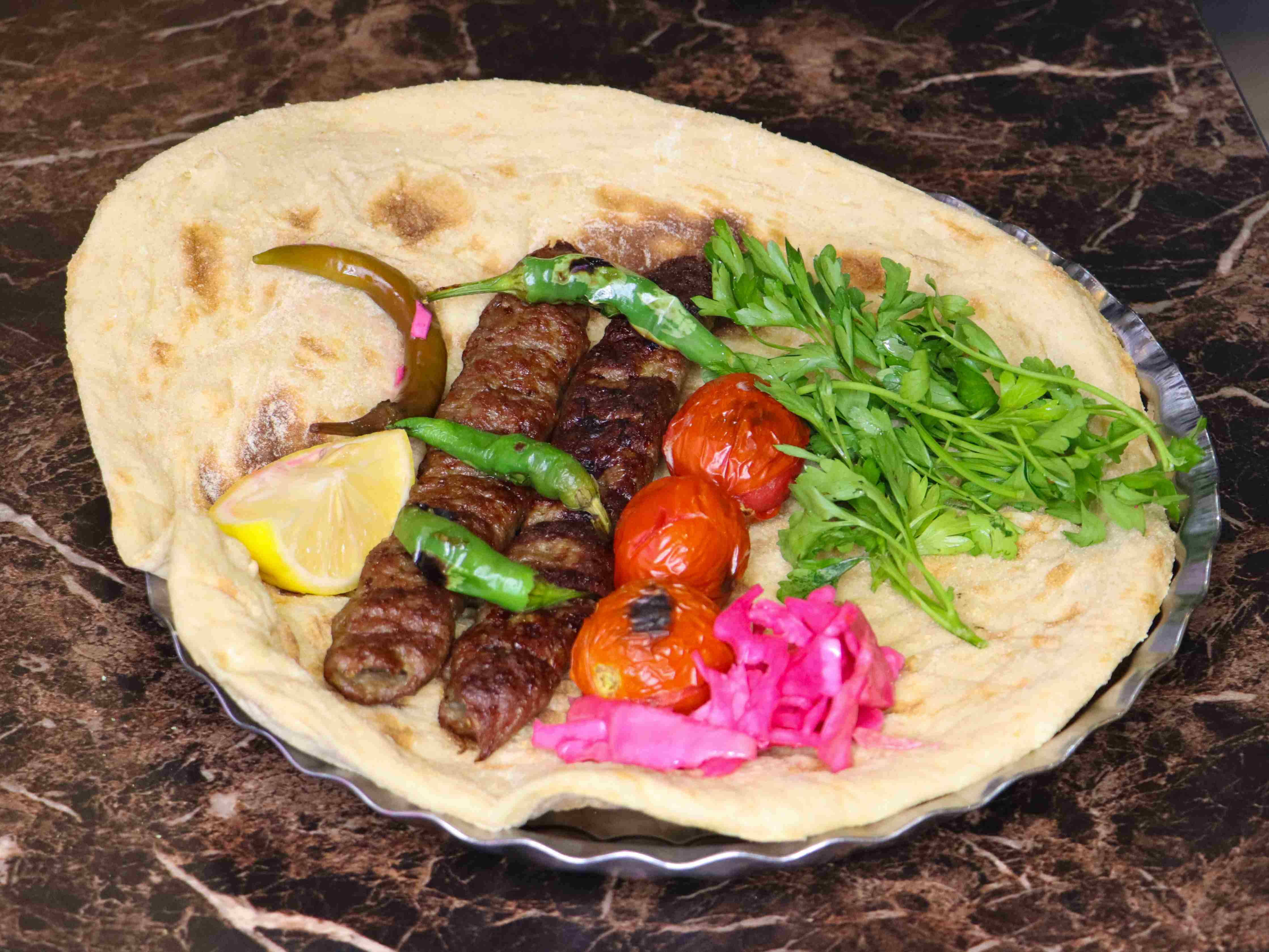 خوراک کباب کوبیده
