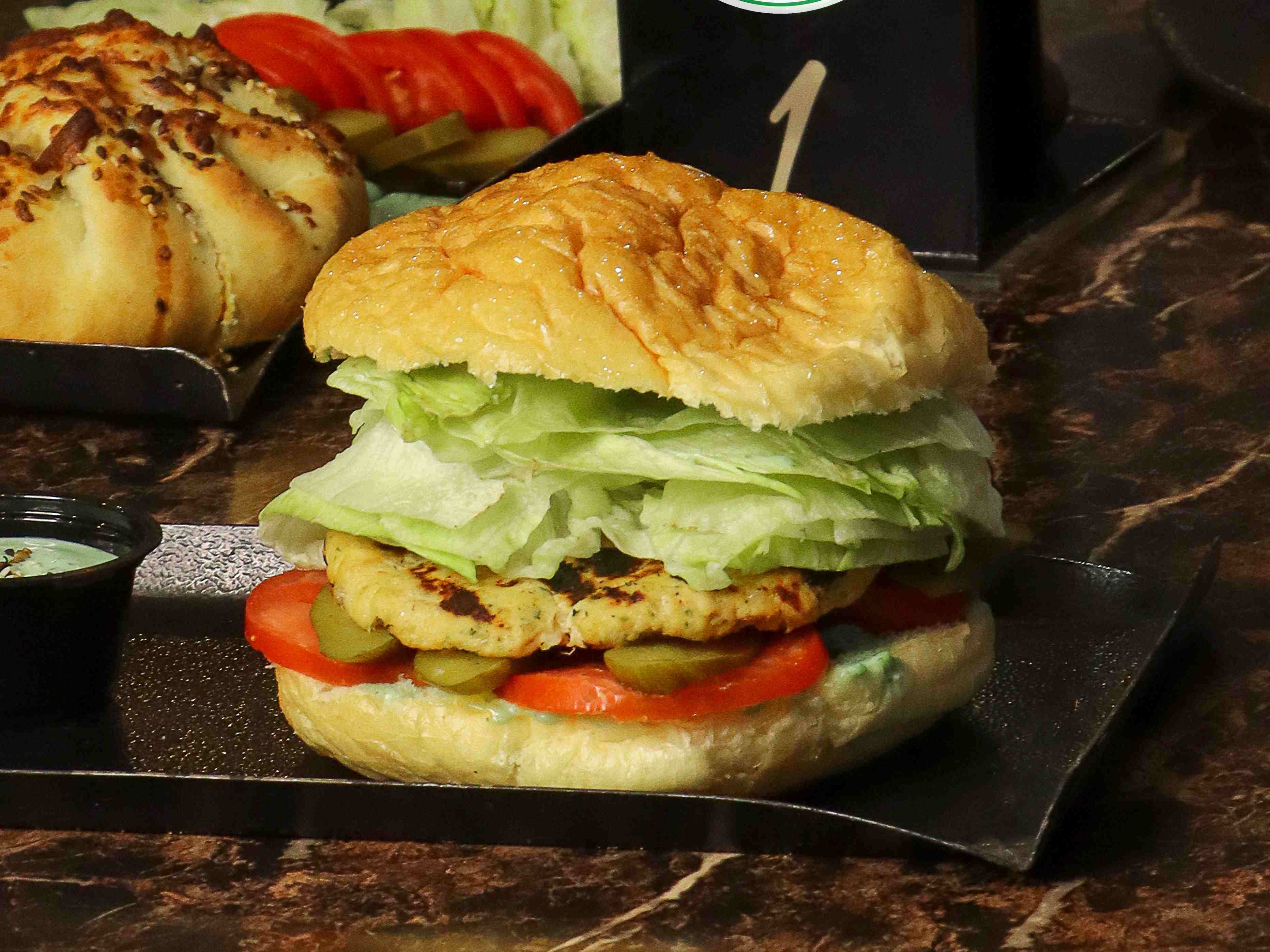 برگر مرغ