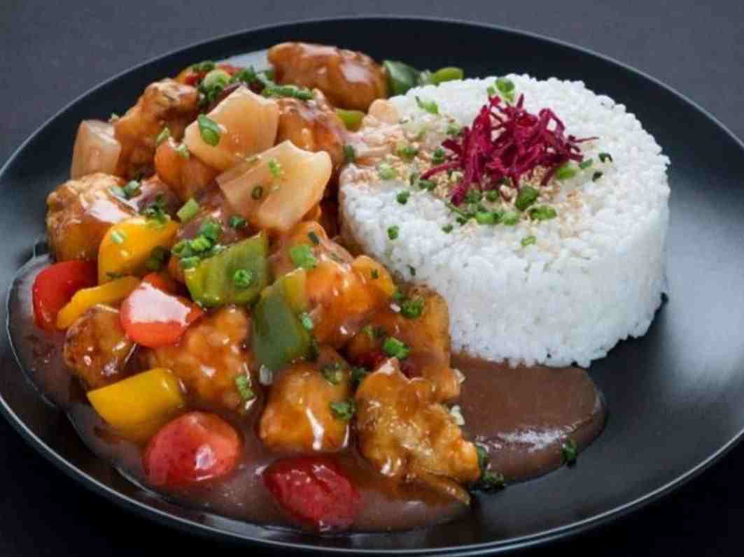 خوراک میگو تایلندی