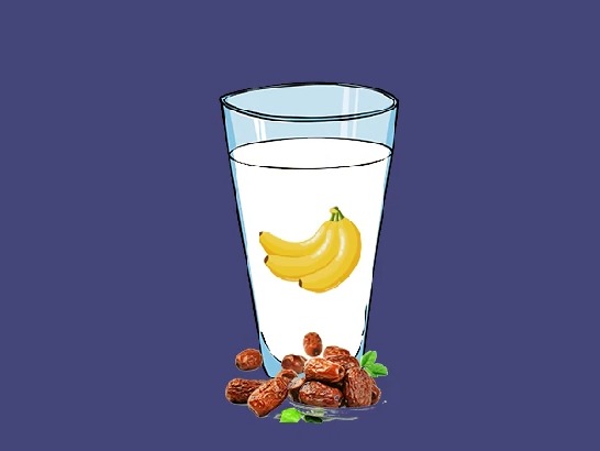 شیر خرما موز