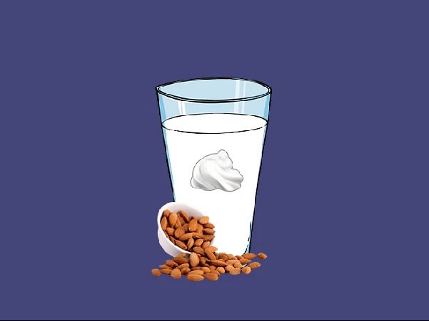 شیر بادام خامه