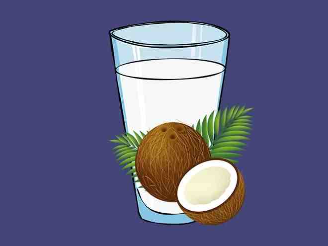 شیر نارگیل عسل