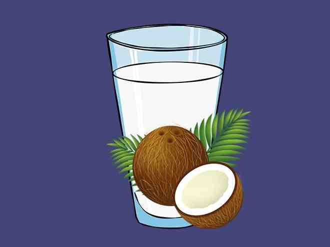 شیر نارگیل طبیعی