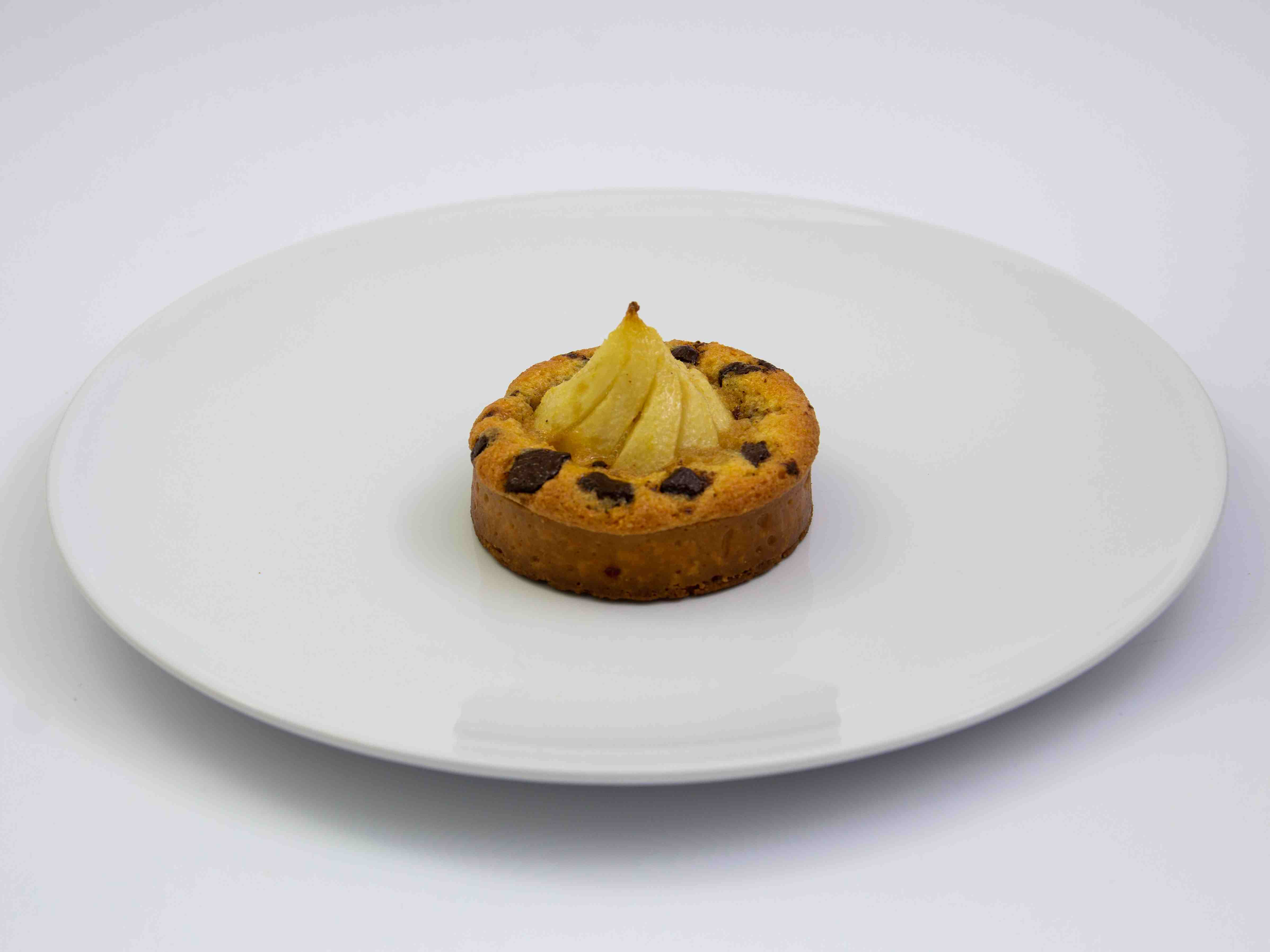 تارت بادام و گلابی