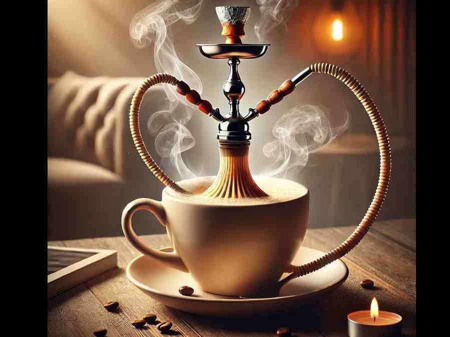 قلیان شیرقهوه