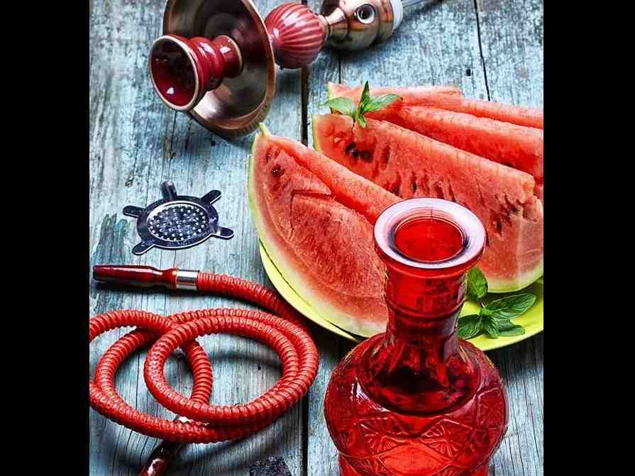 قلیان هندوانه یخ