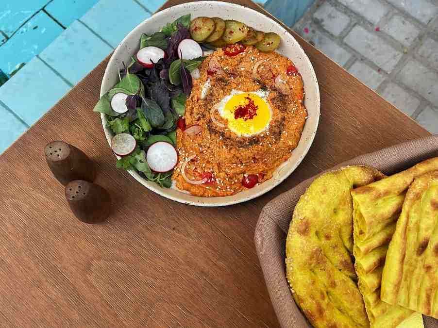 املت گوجه و پیاز