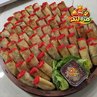 سینی 70 عددی بورک مرغ و قارچ