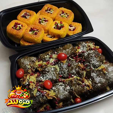 پک دلمه و ته چین