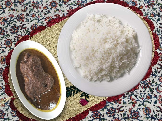 چلو مرغابی فسنجان