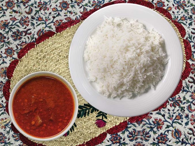 چلو قیمه