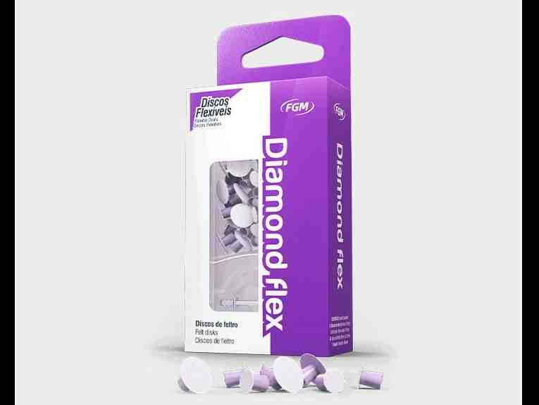 دیسک پالیش نمدی انعطاف پذیر Diamond Flex