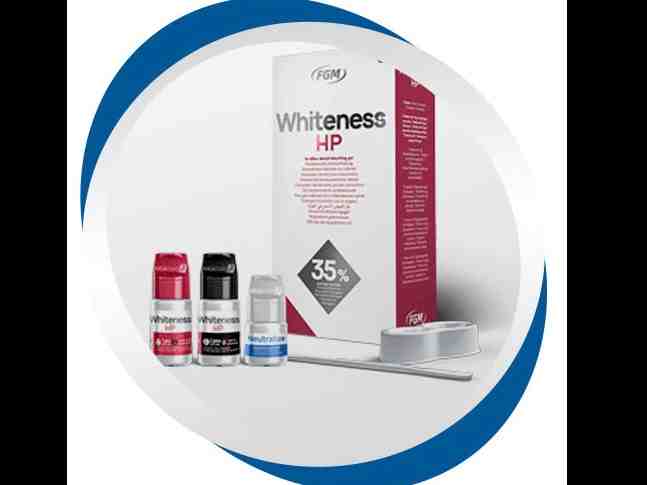 FGM کیت بلیچینگ شیمیایی Whiteness HP