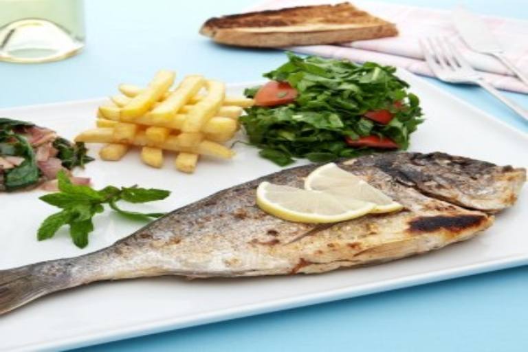 Chargrilled Sea Bream