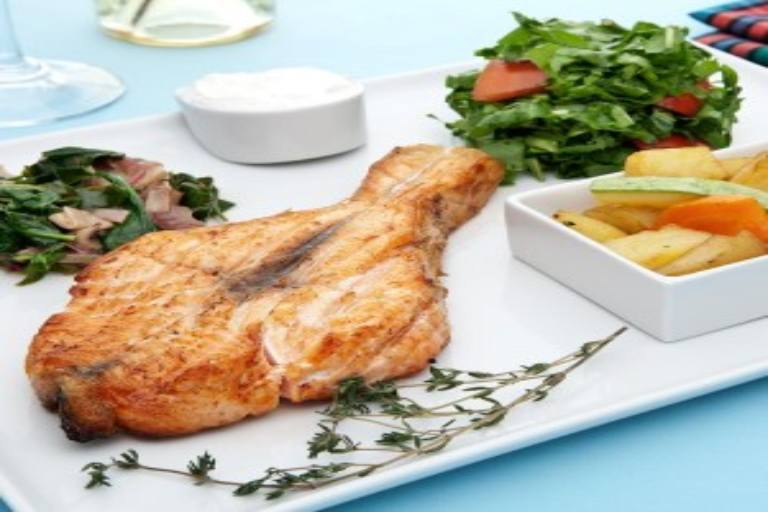Chargrilled Salmon