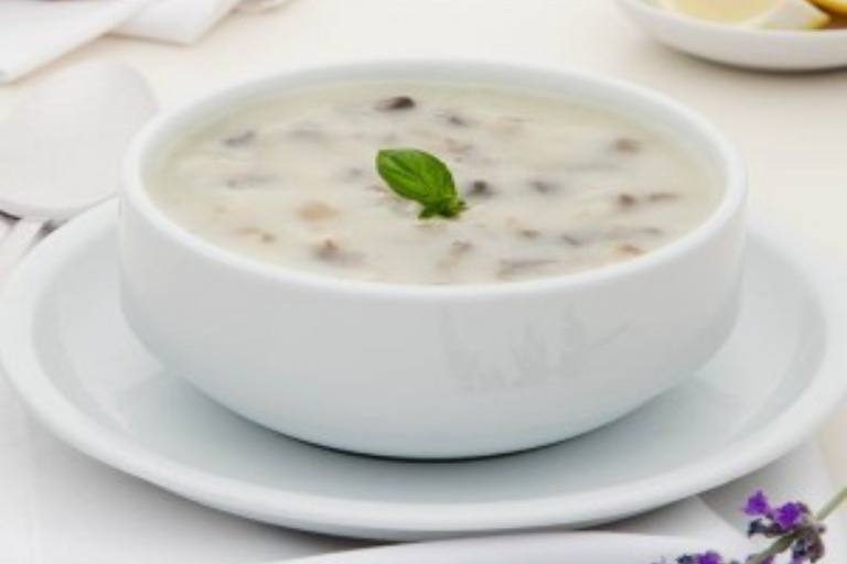 Creamy Chicken and Mushroom Soup