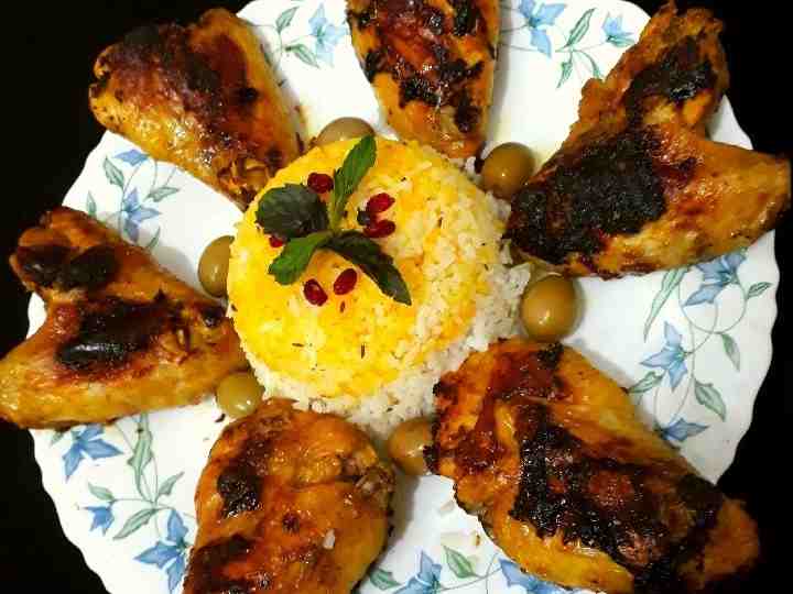 جوجه کباب بال