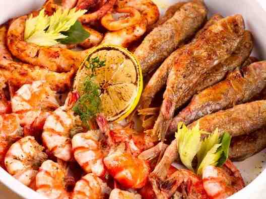 خوراک میکس دریایی