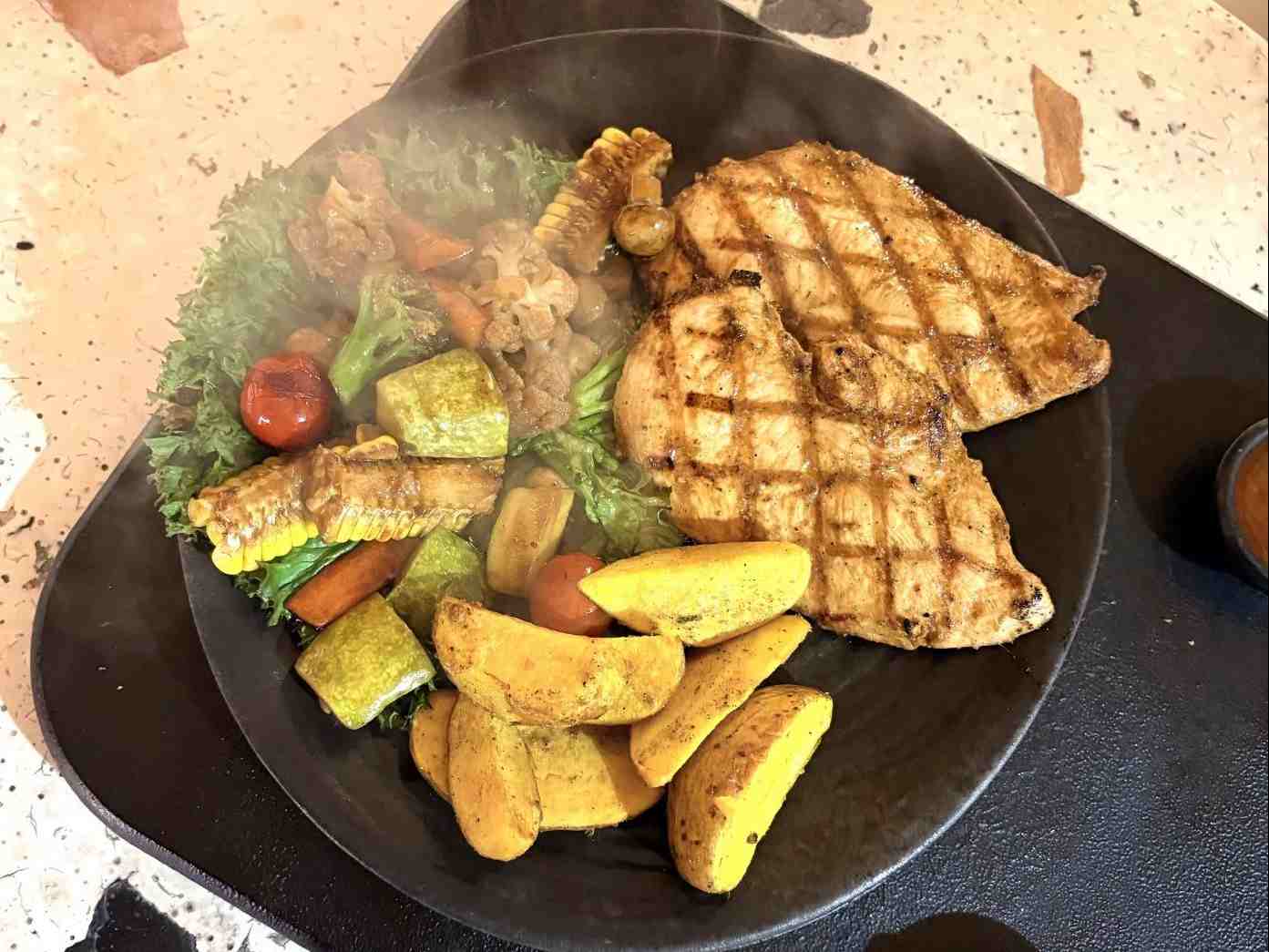 استیک چیکن(سرو مخصوص)🔥