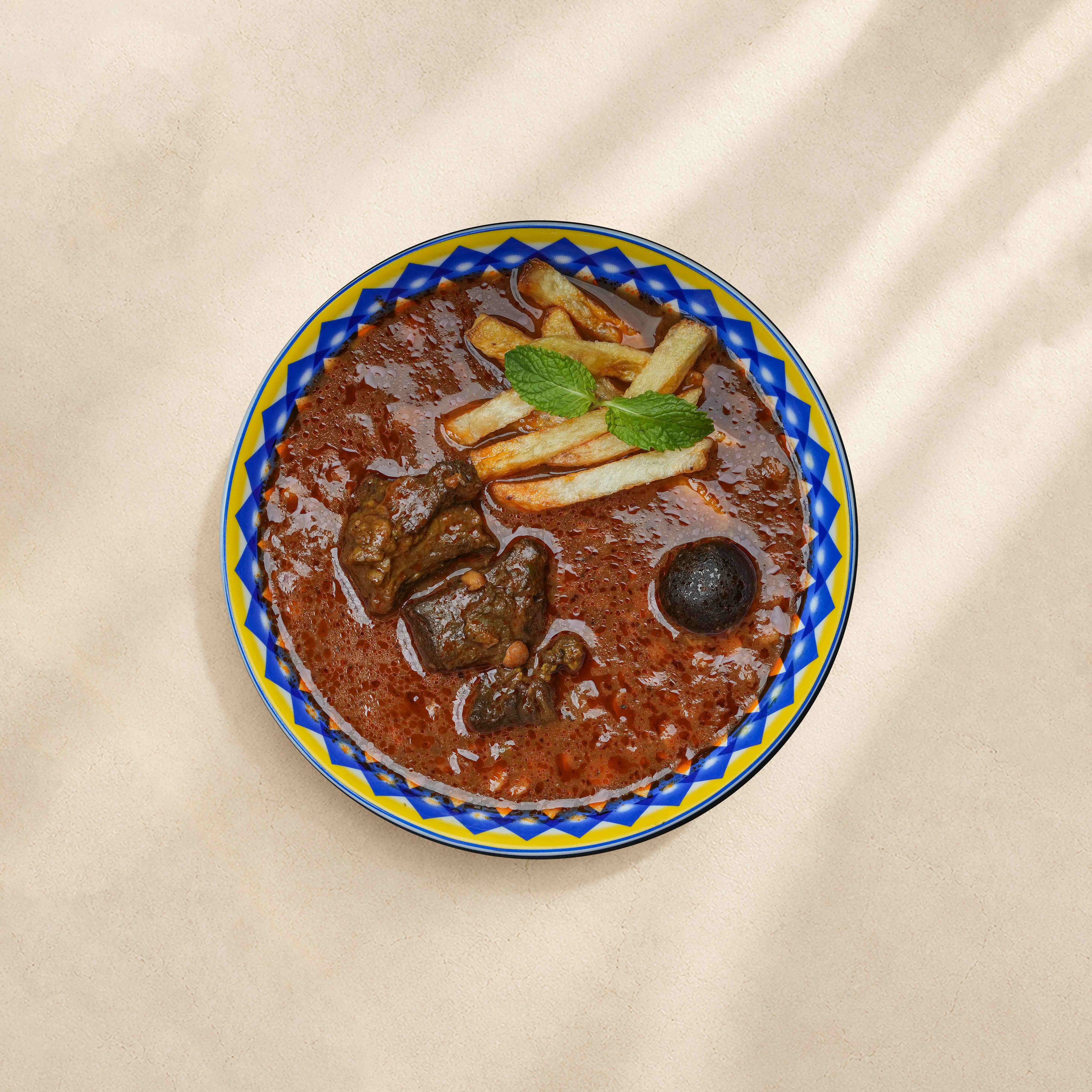 خورشت قیمه سیب‌زمینی