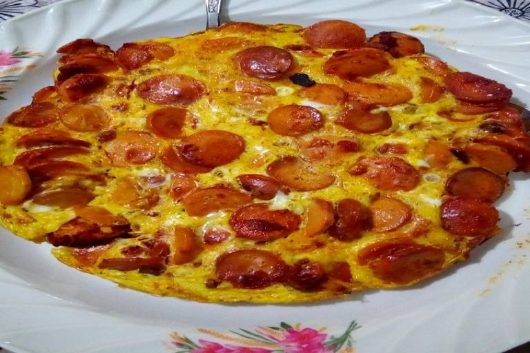 سوسیس تخم مرغ