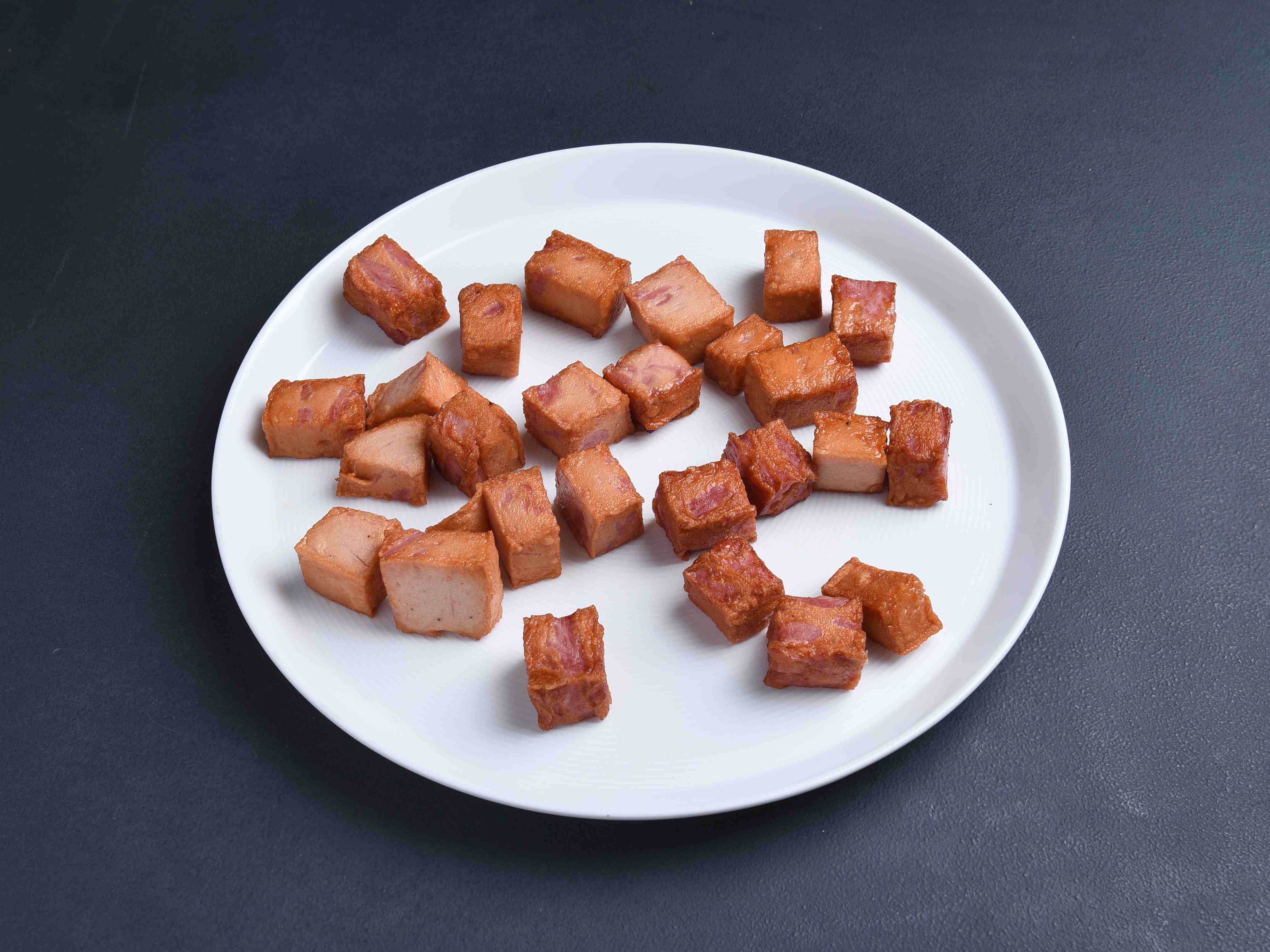 ژامبون میکس سرخ شده