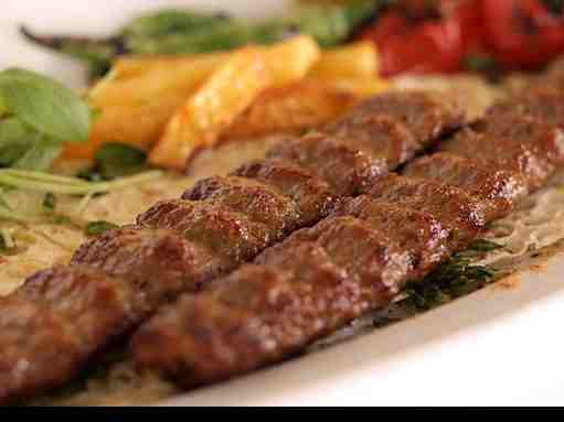 خوراک کباب کوبیده گوسفندی