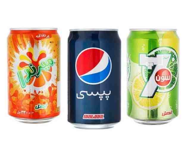 نوشابه قوطی مشکی