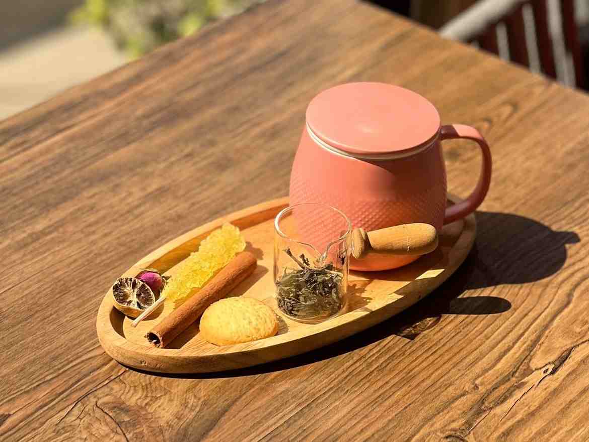 چای سبز و دارچین
