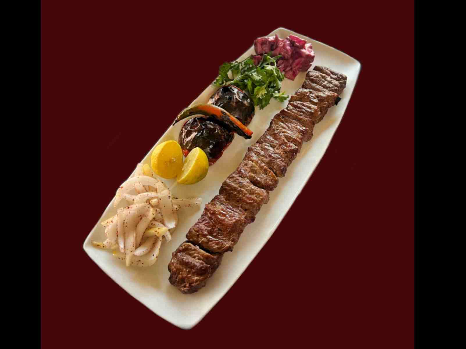 خوراک فیله کباب گوسفندی