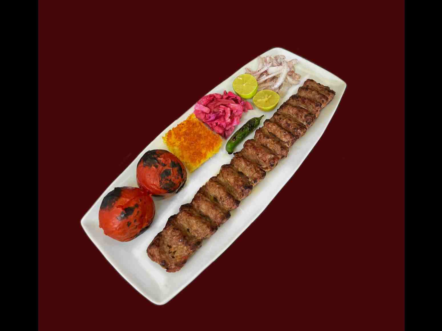 خوراک کباب کوبیده