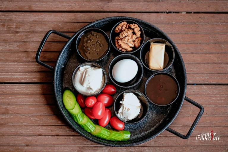 دیس صبحانه ایرانی