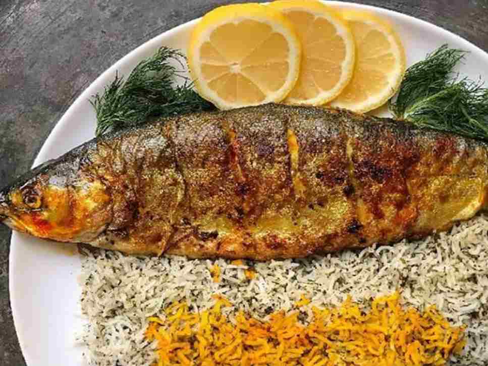 چلو ماهی قزل آلا