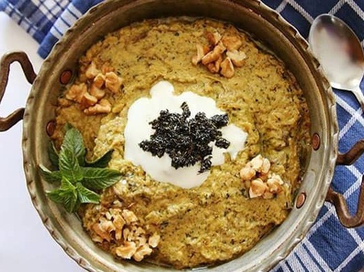 خوراک کشک بادمجان