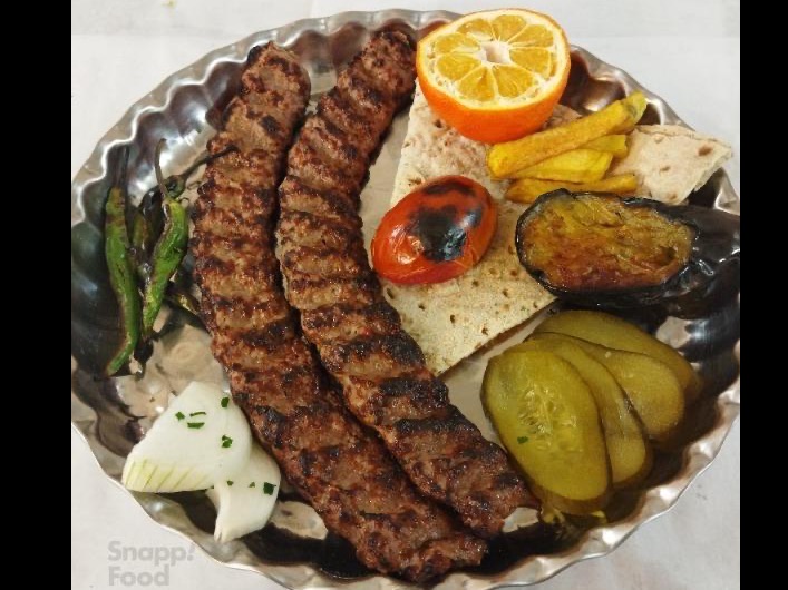 خوراک کباب لقمه گوسفندی
