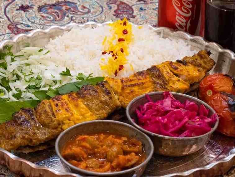 چلو کباب بختیاری