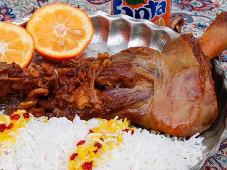 چلو ماهیچه گوسفندی