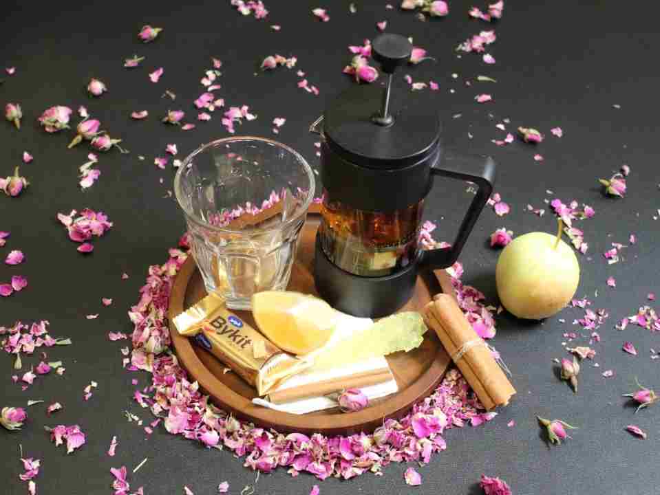 چای سیب دارچین