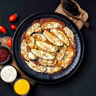 رست چیز بادمجان با ساید کاهو